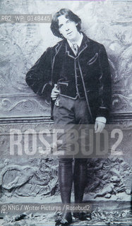 Oscar Wilde (1854-1900).English..Copyright©NNG/Writer Pictures/Rosebud2