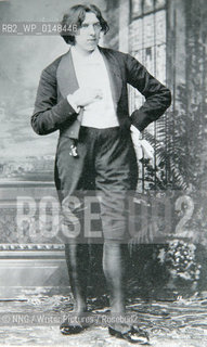 Oscar Wilde (1854-1900).English..Copyright©NNG/Writer Pictures/Rosebud2
