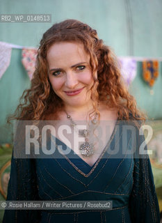 Historian and Author Kate Williams talks about her new book Becoming Queen at the hay Festival..©.Rosie Hallam/Writer Pictures/Rosebud2