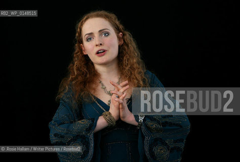 Historian and Author Kate Williams talks about her new book Becoming Queen at the hay Festival..©.Rosie Hallam/Writer Pictures/Rosebud2