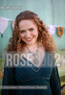 Historian and Author Kate Williams talks about her new book Becoming Queen at the hay Festival..©.Rosie Hallam/Writer Pictures/Rosebud2