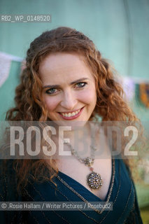 Historian and Author Kate Williams talks about her new book Becoming Queen at the hay Festival..©.Rosie Hallam/Writer Pictures/Rosebud2