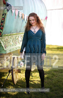 Historian and Author Kate Williams talks about her new book Becoming Queen at the hay Festival..©.Rosie Hallam/Writer Pictures/Rosebud2