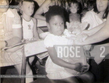 Bloomsbury Publicity Department handout image of Precious Williams as a young girl..Copyright©Precious Williams/Writer Pictures/Rosebud2