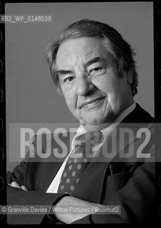 Ted Willis, Screenwriter photographed in 1976..©Granville Davies/Writer Pictures/Rosebud2