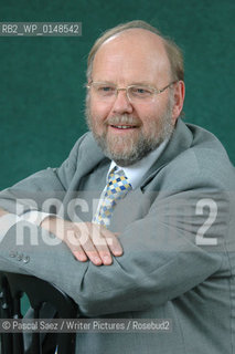 Scientist and writer Ian Wilmut, leader of the team that created Dolly the Sheep, the Worlds first cloned animal, and author of After Dolly: The Uses And Misuses Of Human Cloning at the Edinburgh International Book Festival...Copyright©Pascal Saez/Writer Pictures/Rosebud2