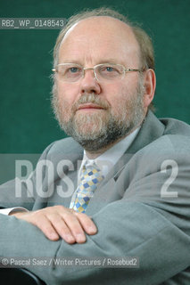 Scientist and writer Ian Wilmut, leader of the team that created Dolly the Sheep, the Worlds first cloned animal, and author of After Dolly: The Uses And Misuses Of Human Cloning at the Edinburgh International Book Festival...Copyright©Pascal Saez/Writer Pictures/Rosebud2