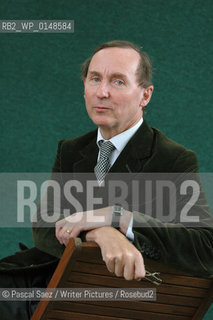 Writer A N Wilson at the Edinburgh International Book Festival. ..Copyright©Pascal Saez/Writer Pictures/Rosebud2
