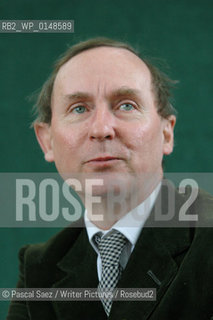 Writer A N Wilson at the Edinburgh International Book Festival. ..Copyright©Pascal Saez/Writer Pictures/Rosebud2