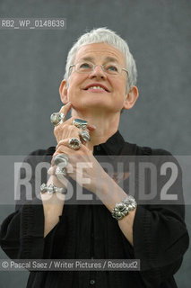 British childrens author Jacqueline Wilson at the Edinburgh International Book Festival 2007. ..Copyright©Pascal Saez/Writer Pictures/Rosebud2