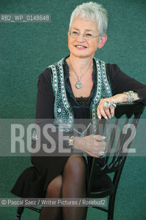 British childrens writer Jacqueline Wilson at the Edinburgh International Book Festival...Copyright©Pascal Saez/Writer Pictures/Rosebud2