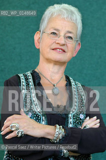 British childrens writer Jacqueline Wilson at the Edinburgh International Book Festival...Copyright©Pascal Saez/Writer Pictures/Rosebud2