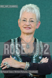 British childrens writer Jacqueline Wilson at the Edinburgh International Book Festival...Copyright©Pascal Saez/Writer Pictures/Rosebud2
