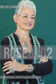 British childrens writer Jacqueline Wilson at the Edinburgh International Book Festival...Copyright©Pascal Saez/Writer Pictures/Rosebud2