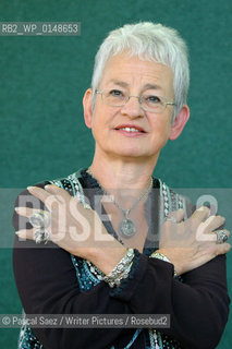 British childrens writer Jacqueline Wilson at the Edinburgh International Book Festival...Copyright©Pascal Saez/Writer Pictures/Rosebud2
