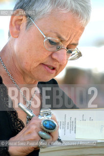 British childrens writer Jacqueline Wilson at the Edinburgh International Book Festival 2003..Copyright©Pascal Saez.Pascal Saez/Writer Pictures/Rosebud2