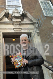 Dame Jacqueline Wilson’s pictured at The Foundling Hospital Museum London Wc1 during a booksigning and authors talk on Hetty Feather ..copyright©Nick Cunard/Writer Pictures/Rosebud2