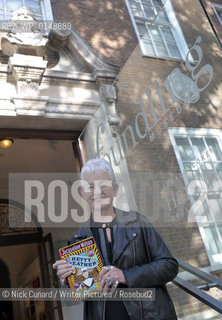 Dame Jacqueline Wilson’s pictured at The Foundling Hospital Museum London Wc1 during a booksigning and authors talk on Hetty Feather ..copyright©Nick Cunard/Writer Pictures/Rosebud2