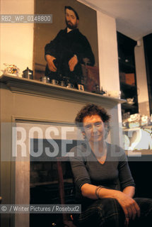 Author, Jeanette Winterson at Verde a food shop whose premises she owns, near Spitalfields Market, East London. Monday January 10 2005. Photographer: Rogan Macdonald +44 7939 232 602 rogan_m@blueyonder.co.uk..©/Writer Pictures/Rosebud2