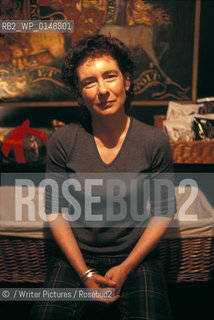 Author, Jeanette Winterson at Verde a food shop whose premises she owns, near Spitalfields Market, East London. Monday January 10 2005. Photographer: Rogan Macdonald +44 7939 232 602 rogan_m@blueyonder.co.uk..©/Writer Pictures/Rosebud2
