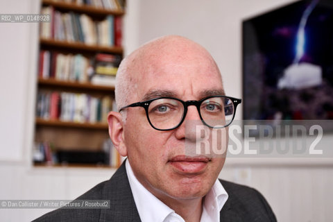Michael Wolff, American  author, essayist, and journalist,  May 06, 2010 in his Manhattan apartment, New York City, USA  ..copyright©Dan Callister/Writer Pictures/Rosebud2