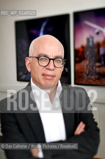 Michael Wolff, American  author, essayist, and journalist,  May 06, 2010 in his Manhattan apartment, New York City, USA  ..copyright©Dan Callister/Writer Pictures/Rosebud2