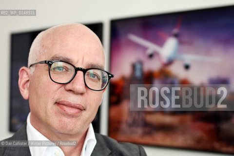 Michael Wolff, American  author, essayist, and journalist,  May 06, 2010 in his Manhattan apartment, New York City, USA  ..copyright©Dan Callister/Writer Pictures/Rosebud2