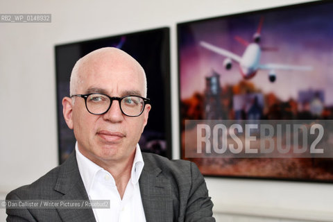 Michael Wolff, American  author, essayist, and journalist,  May 06, 2010 in his Manhattan apartment, New York City, USA  ..copyright©Dan Callister/Writer Pictures/Rosebud2