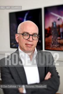 Michael Wolff, American  author, essayist, and journalist,  May 06, 2010 in his Manhattan apartment, New York City, USA  ..copyright©Dan Callister/Writer Pictures/Rosebud2