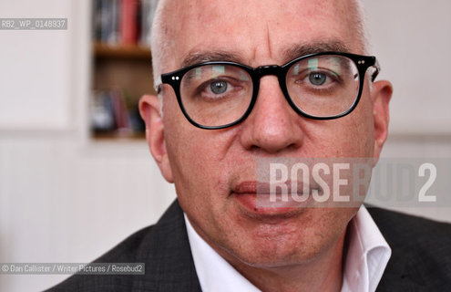 Michael Wolff, American  author, essayist, and journalist,  May 06, 2010 in his Manhattan apartment, New York City, USA  ..copyright©Dan Callister/Writer Pictures/Rosebud2