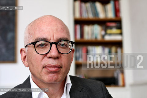 Michael Wolff, American  author, essayist, and journalist,  May 06, 2010 in his Manhattan apartment, New York City, USA  ..copyright©Dan Callister/Writer Pictures/Rosebud2