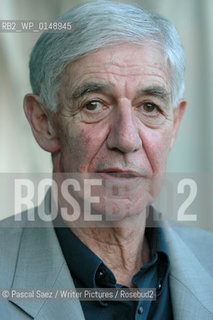 British writer and scientist Lewis Wolpert at the Edinburgh International Book Festival...Copyright©Pascal Saez/Writer Pictures/Rosebud2