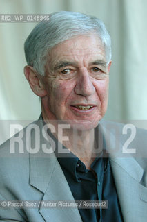British writer and scientist Lewis Wolpert at the Edinburgh International Book Festival...Copyright©Pascal Saez/Writer Pictures/Rosebud2
