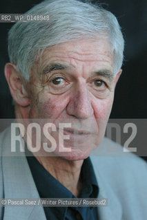 British writer and scientist Lewis Wolpert at the Edinburgh International Book Festival...Copyright©Pascal Saez/Writer Pictures/Rosebud2