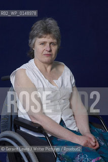 Emma Wood, British writer of ‘Peatbogs, Plague and Potatoes’, at the 2010 Edinburgh International Book Festival, August 25, 2010. .Copyright©Geraint Lewis/Writer Pictures/Rosebud2