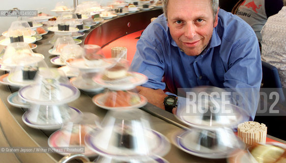 Simon Woodroffe, Chairman of Yo! Sushi who are famous for their automated restaurants.   ..copyright©Graham Jepson/Writer Pictures/Rosebud2