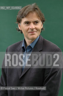 Writer Benjamin Woolley at the Edinburgh International Book Festival 2007. ..Copyright©Pascal Saez/Writer Pictures/Rosebud2
