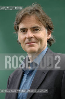 Writer Benjamin Woolley at the Edinburgh International Book Festival 2007. ..Copyright©Pascal Saez/Writer Pictures/Rosebud2