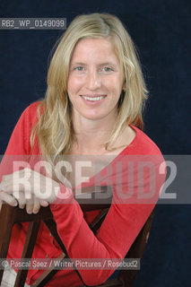 Journalist and writer Amaranta Wright at the Edinburgh International Book Festival...Copyright©Pascal Saez/Writer Pictures/Rosebud2