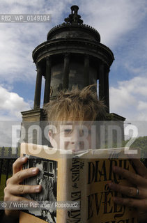 REVIEW, Comic poet Luke Wright, pictured at Edinburghs Burns Monument, 07/08/07..©/Writer Pictures/Rosebud2