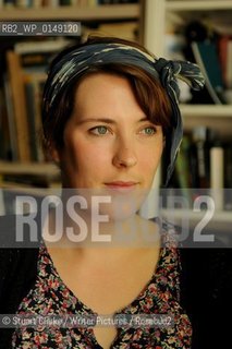 Evie Wyld, Australian-British author, at her flat in Herne Hill, South London, on August 9th, 2010...Copyright©Stuart Clarke/Writer Pictures/Rosebud2