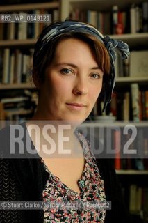 Evie Wyld, Australian-British author, at her flat in Herne Hill, South London, on August 9th, 2010...Copyright©Stuart Clarke/Writer Pictures/Rosebud2