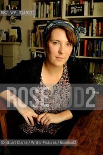Evie Wyld, Australian-British author, at her flat in Herne Hill, South London, on August 9th, 2010...Copyright©Stuart Clarke/Writer Pictures/Rosebud2