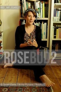 Evie Wyld, Australian-British author, at her flat in Herne Hill, South London, on August 9th, 2010...Copyright©Stuart Clarke/Writer Pictures/Rosebud2