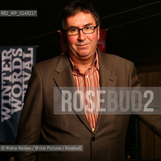 Pete Irvine of Event Scotland at Pitlochry Theatre speaking about his book A Taste of Scotland..Photographed at the Winter Words Festival in Pitlochry...Copyright©Walter Neilson/Writer Pictures/Rosebud2