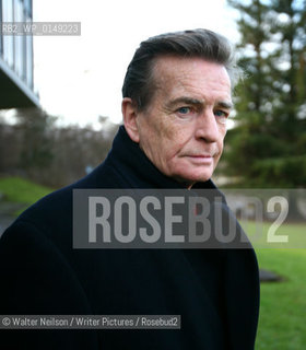 Scottish Author William McIlvanney photographed at the Winter Words Festival in Pitlochry...Copyright©Walter Neilson/Writer Pictures/Rosebud2