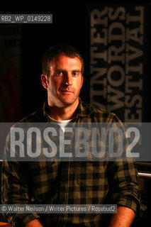 Guy Grieve photographed at the Winter Words Festival in Pitlochry...Copyright©Walter Neilson/Writer Pictures/Rosebud2