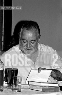 James Crumley, Shots in the dark mystery festival, Nottingham 1994 ..copyright©Gilbert Gallerne/Writer Pictures/Rosebud2