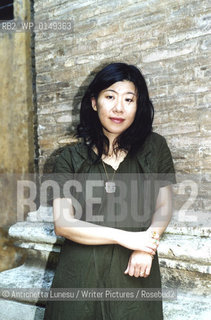 Japanese writer Banana Yoshimoto at Romes International Literature Festival..Copyright©Antionetta Lunesu/Writer Pictures/Rosebud2