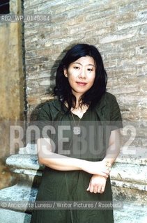 Japanese writer Banana Yoshimoto at Romes International Literature Festival..Copyright©Antionetta Lunesu/Writer Pictures/Rosebud2